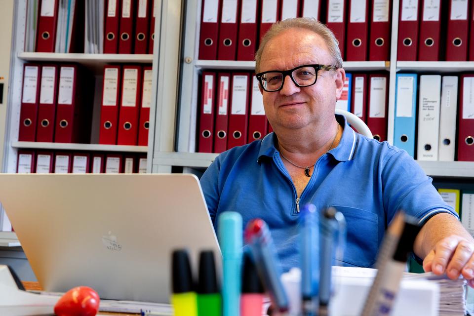 René Ramsauer, seit 1987 bei Kessler Gips AG